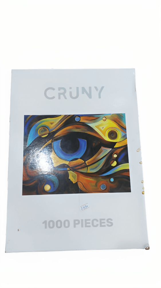 Cruny Puzzle 1000 Pieces Adult Kniffel Fun for the Whole Family - Varied 1000 Puzzle Pieces for All Taste - Adult Puzzle 1000 + Pieces - Eye Design