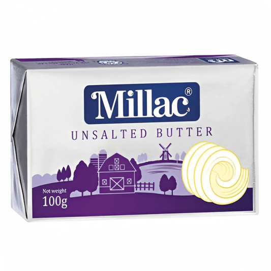 Millac Unsalted Butter - 100g