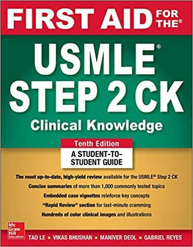FIRST AID FOR THE USMLE STEP 2 CK 10TH EDITION - ValueBox