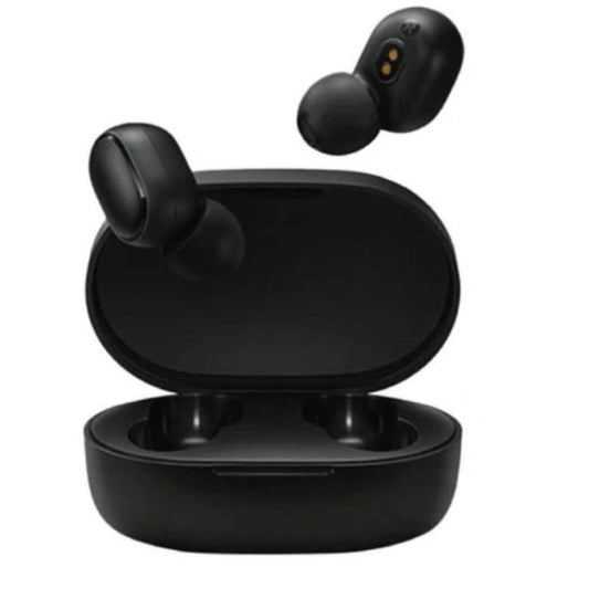Mi True Wireless Earbuds - 300mAh - Bluetooth 5.0 - Compatible with IOS and Android - High Performance - Black Color