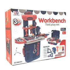 Workbench - Quality Construction Tools Briefcase Play Set - 20 inches - ValueBox