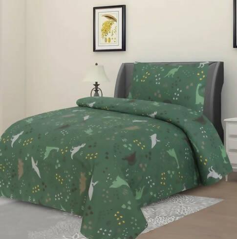 Best Quality Unique Designed Bedsheet Set single and Double Printed cotton bedsheet Satin and fitted silk