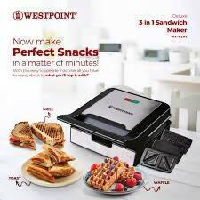 Sandwich Toaster 3 in 1 WF-6293 - ValueBox