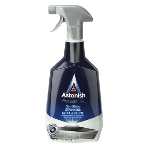 Astonish Stainless Steel Cleaner & Shiner - 750ml - Made in UK - ValueBox