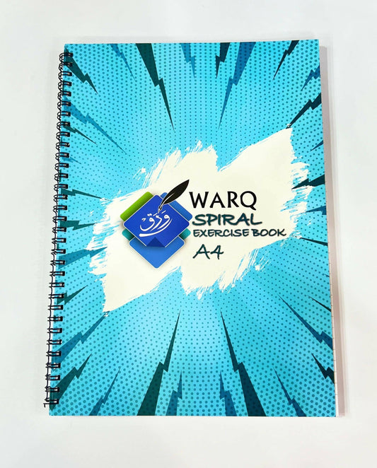 WARQ SPIRAL NOTEBOOK A4 SIZE IMPORTED PAPER - ValueBox