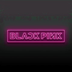 Black Pink Neon Sign Board Glow Neon Light Wall Signboards Led Sign Boards for Shop Restaurant Room Decoration - ValueBox