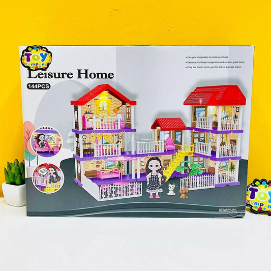 Leisure Home With Warm Color Lights-144Pcs - ValueBox