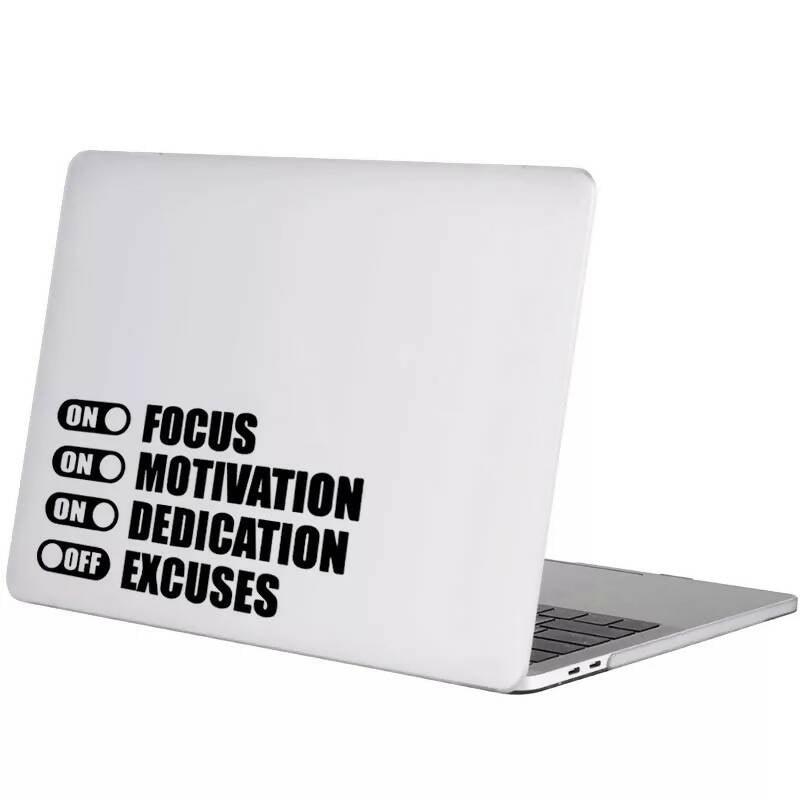 Motivation Quote Switch Vinyl Decal Laptop Sticker, Laptop Stickers by Sticker Studio - ValueBox