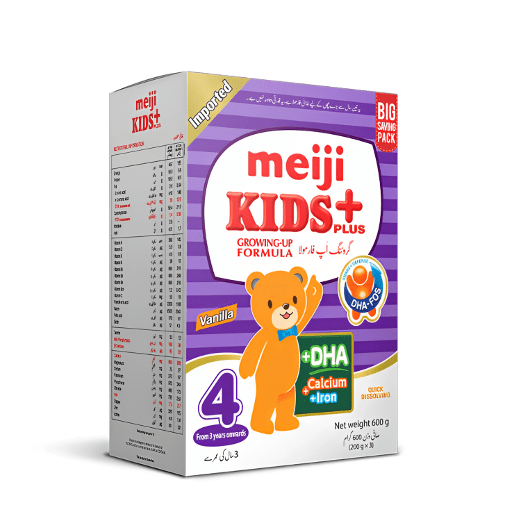 Meiji Kids Plus Vanilla 4 600G Baby Milk Powder