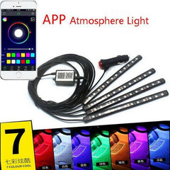 Atmosphere Light Bluetooth Operated For Cars & Bikes
