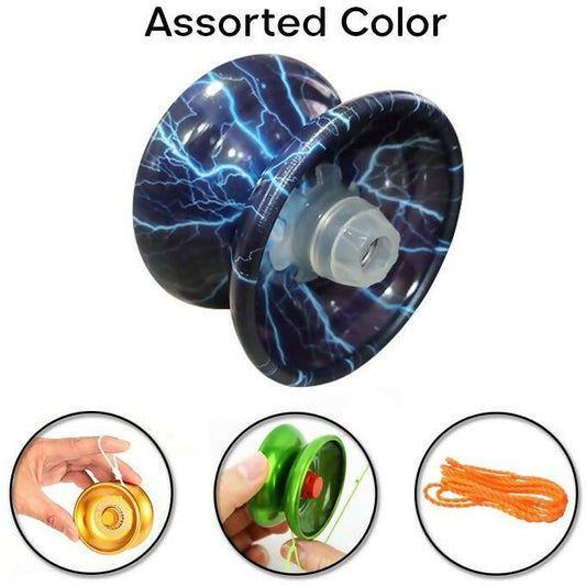 Magical YOYO Old is gold Trending Toy for Kids - Aluminum Quality - Assorted Color - ValueBox