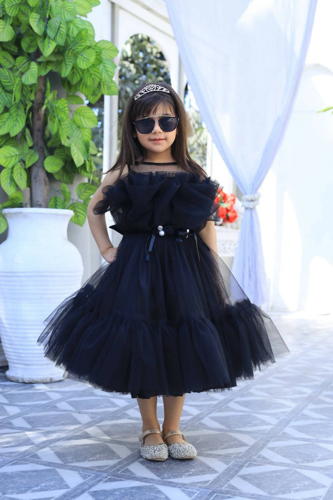 BLACK PERRY FROCK