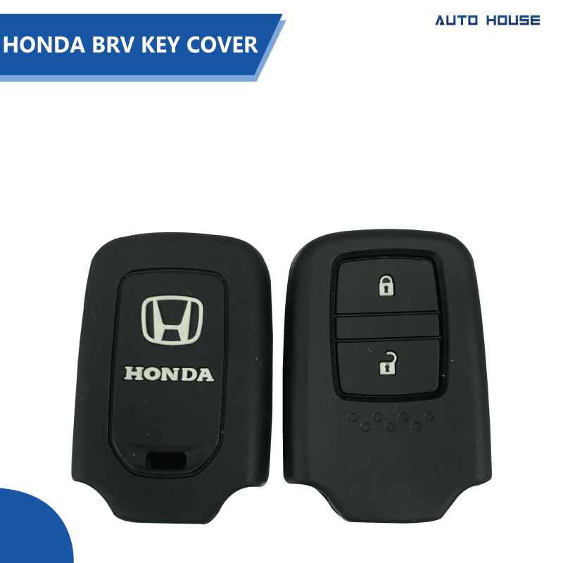 Honda Brv 2017-2020 Soft Silicone Key Cover Black - ValueBox