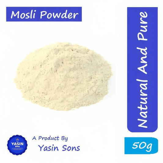 Safaid Mosli Powder | 50 Grams - ValueBox