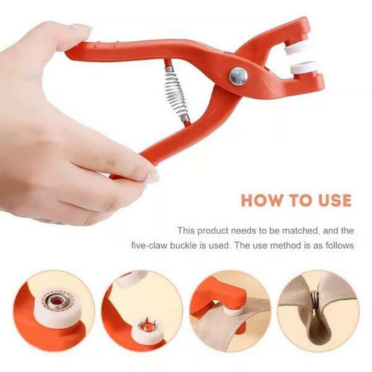 Pliers Button Press tool.With Button