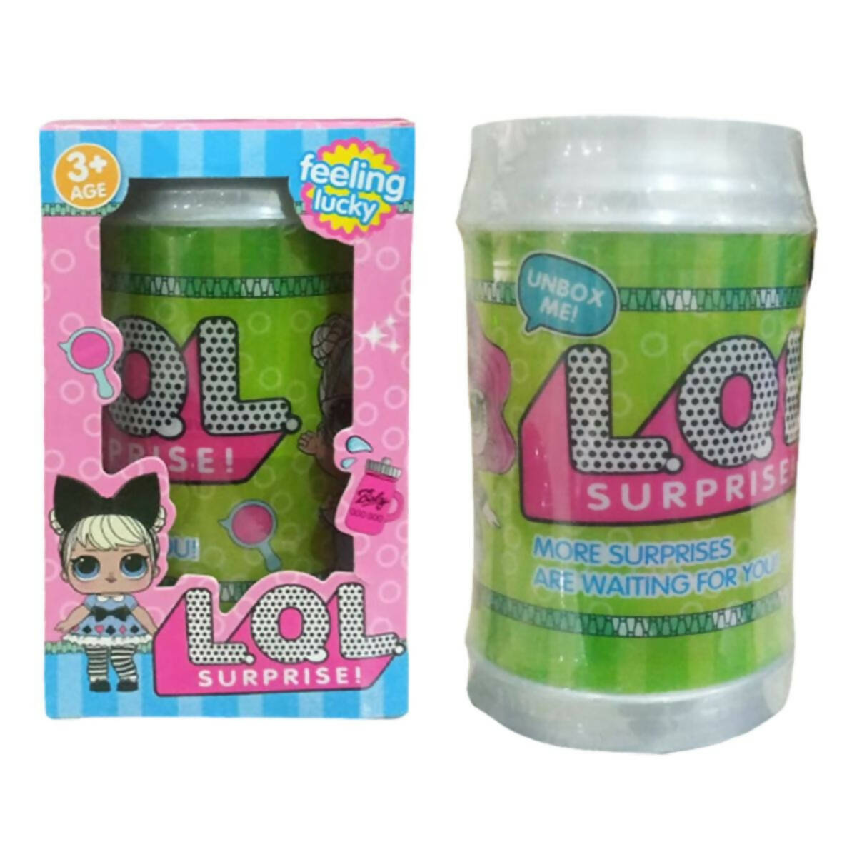 L.O.L. Surprise Tin Pack Under Wrap Sparkle Series Doll With Surprise Doll Including Outfit Accessories