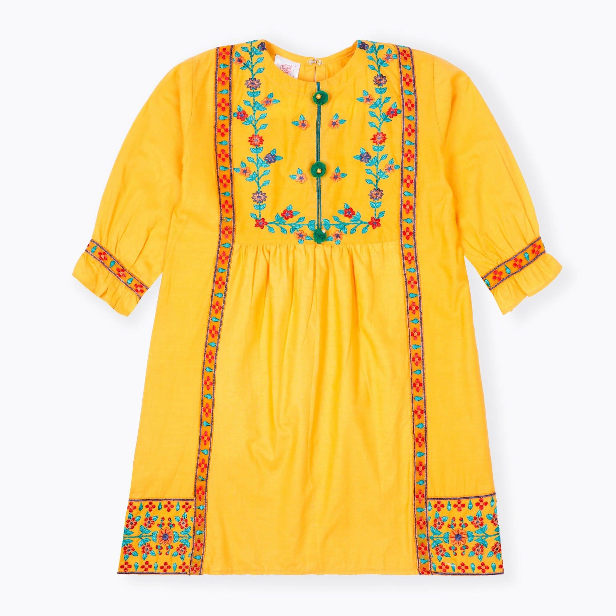 Yellow Girl Kurti - ValueBox