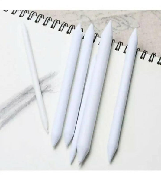 6pcs set Blending smudge stump tool set for sketch art white and charcoal drawing