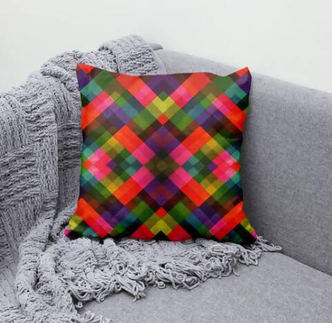 Digital Printed Cotton Cushion Filling For Bed and Sofa Home Decoration Square Cushions & Rectangular Cushions - ValueBox