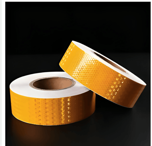 400cmx5cm Safety Mark Reflective Tape Sticker Car Styling Self Adhesive Warning Tape Automobiles Reflective Strip car stickers Sticker car accessories car car stickers honda alto 660cc - ValueBox