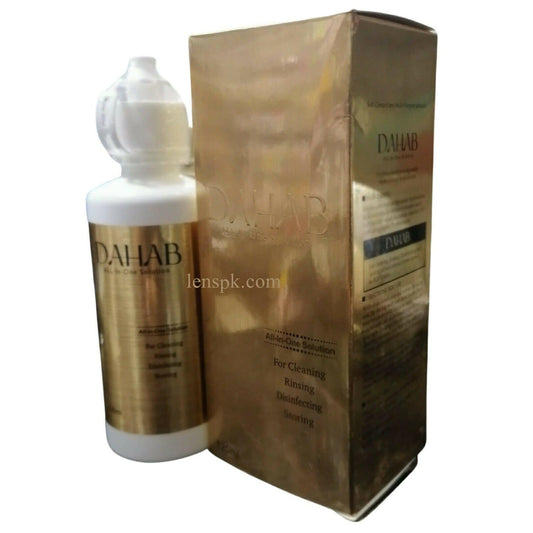 Dahab Gold Lens Solution – 120ml