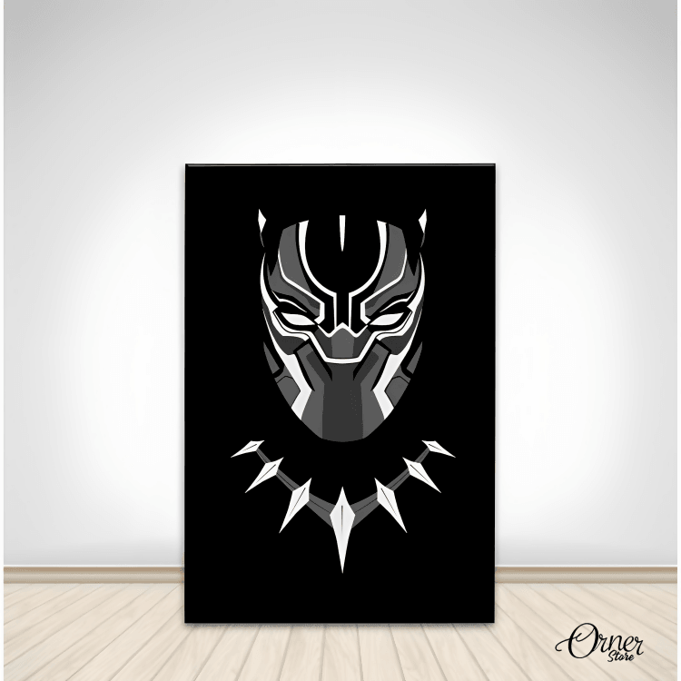 Black Panther Mask Poster | Movies Poster Wall Art - ValueBox