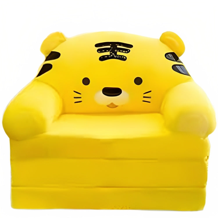3 Layered Character Sofa+Bed-Animation Foldable Children Sofa Yellow