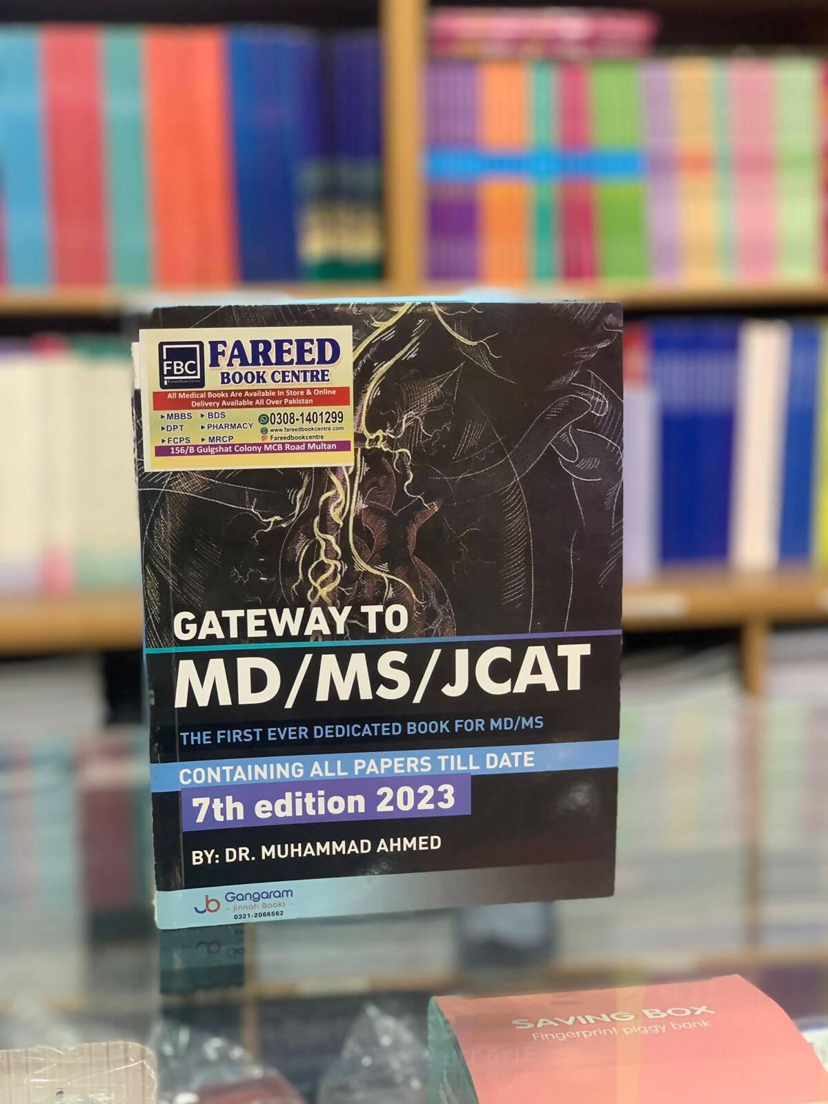 Gateway To MD MS JCAT 7th Ed 2023 By DR. Muhammad AHMED - ValueBox