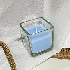 Pack of 2 Scented Beautiful Glass Jar Candles
