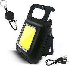 Small Flashlights 800 Lumens Bright rechargeable keychain Mini flashlight 3 Lights Modes