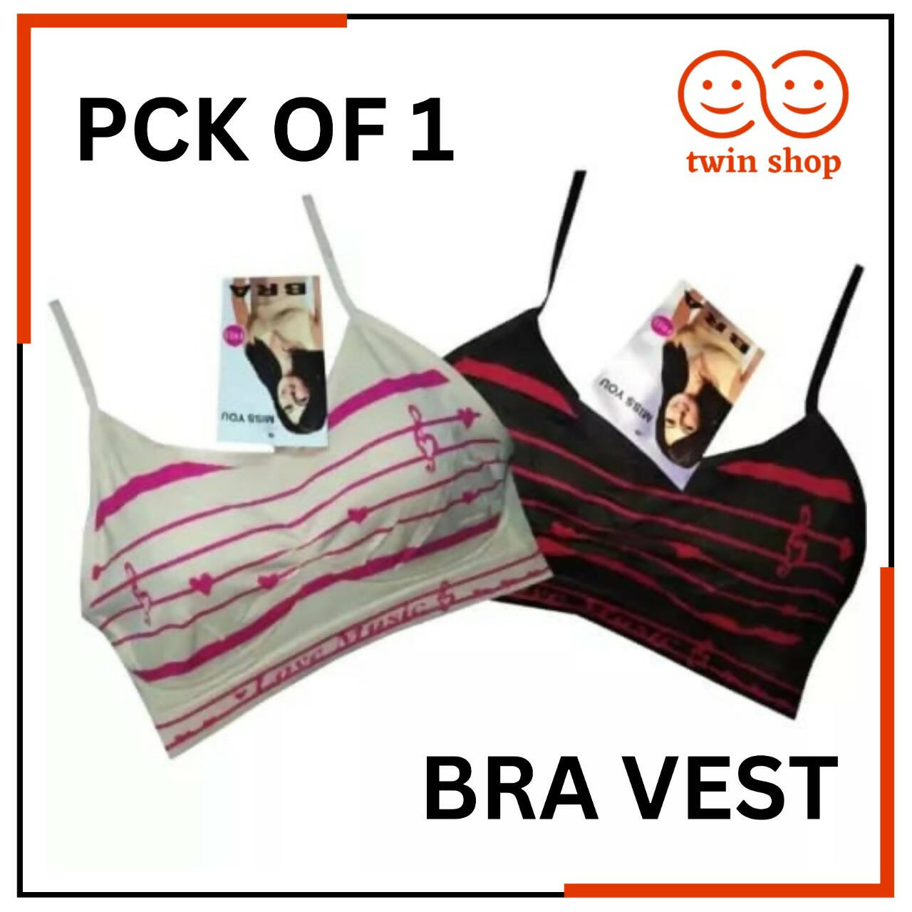 Cotton Bra Vest for Girls| Breathable