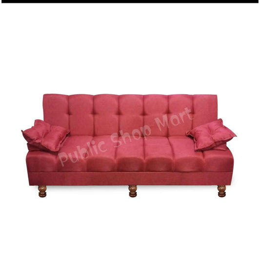 Sofa Combed Maroon Juit 3 Seater Stylish Design Colour Can be Customised