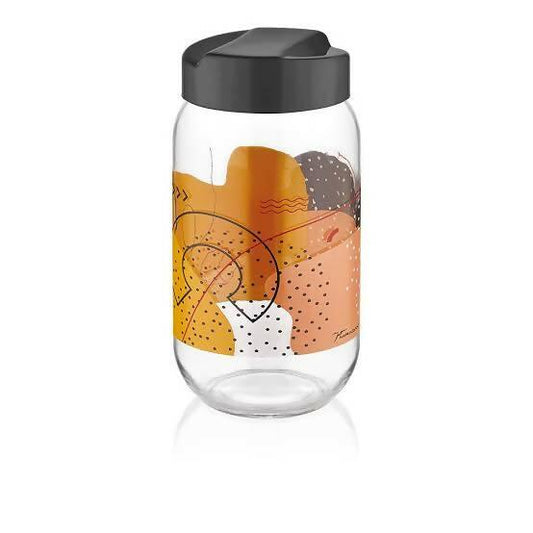 Glass Container and Spice Jar Single Piece 1000ml - ValueBox