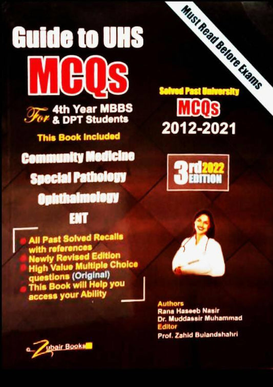 GUIDE TO UHS MCQS 4th YEAR BY DR. MUDDASSIR MUHAMMAD. - ValueBox