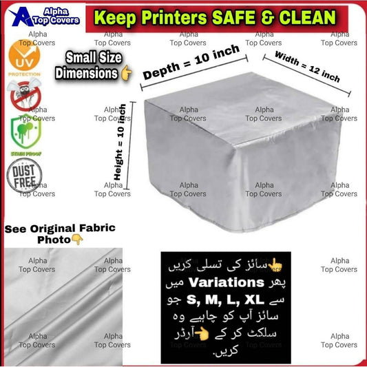 HP Printer Cover - Parachute Quality - Alpha Cover For Top - ValueBox