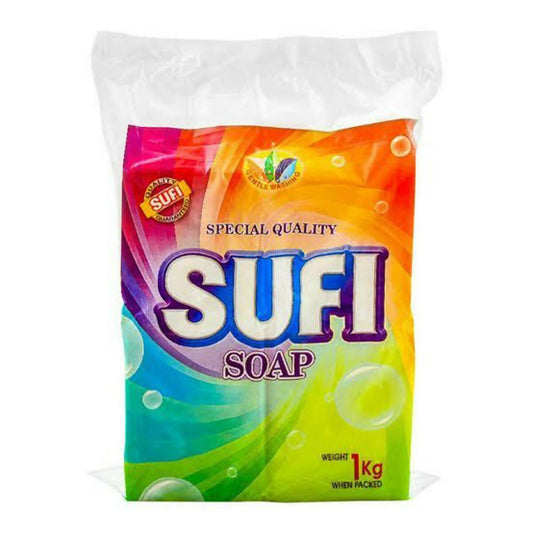 Sufi Soap. Detergent Soap. 1 kg Pack.