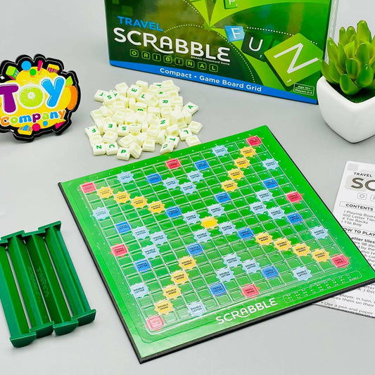 Travel Scrabble Compact Board Game - ValueBox