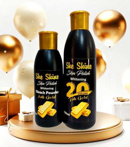 She Shine 24K Gold Skin polish Set - ValueBox