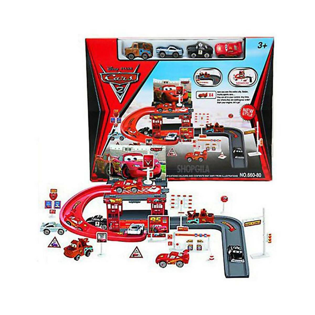 Disney Cars McQueen Track Set - 29 pcs - ValueBox