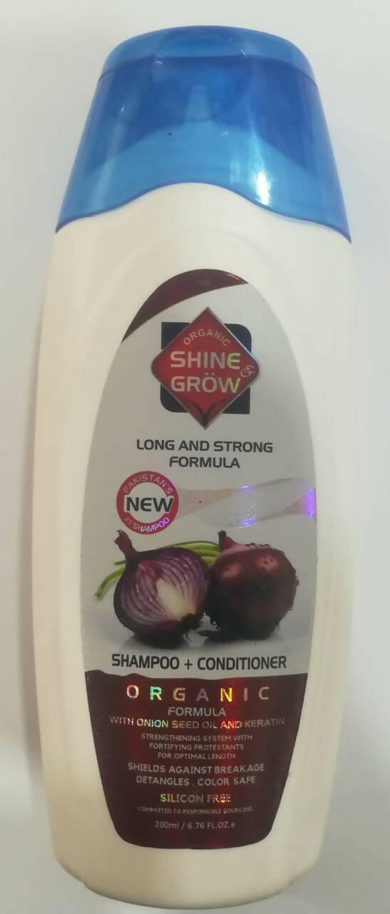 Shine Grow Shampoo and Conditioner Smooth shiny and Healthy - ValueBox