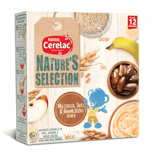 Nestle Cerelac Multigrains Dates & Banana 175G Baby Cereal - ValueBox
