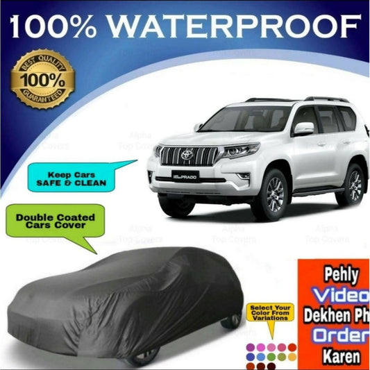 Double COATED Car Cover For Land Cruiser Prado