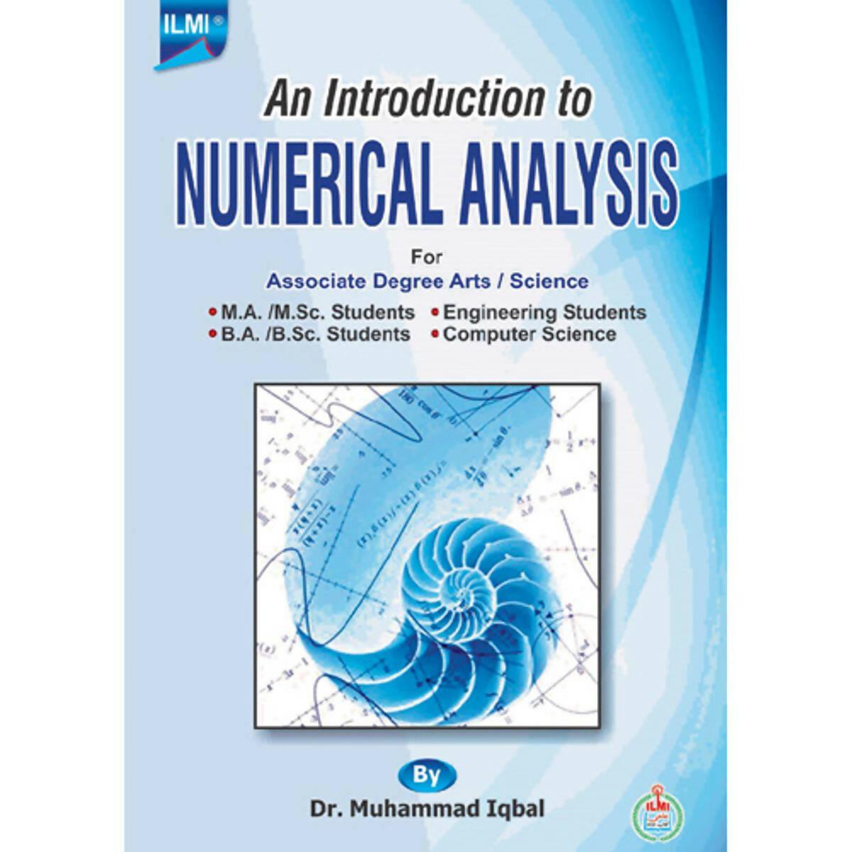 ilmi An Introduction to Numerical Analysis for Associate Degree Arts / Science - ValueBox