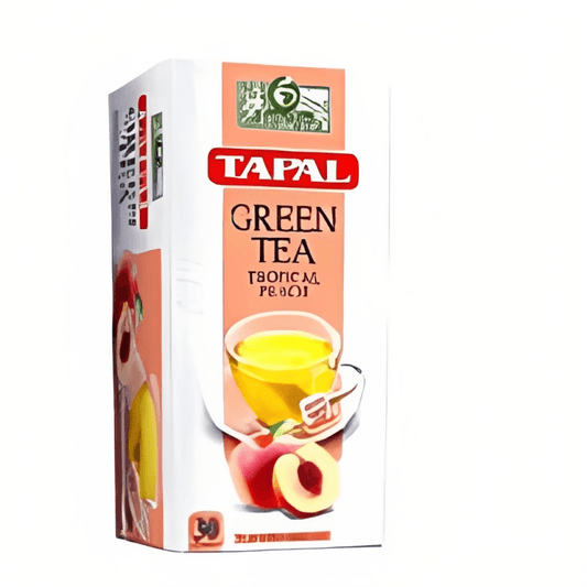 TAPAL GREEN TEA BAGS TROPICAL PEACH