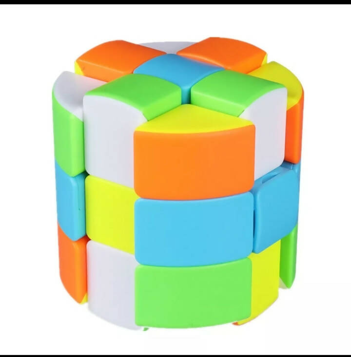 Barrel cube 3x3x3 sticker less strange shape magic cube - twisty magic cube