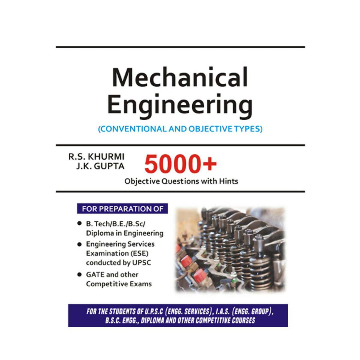 Mechanical Engineering ( conventional and objective types ) - ValueBox