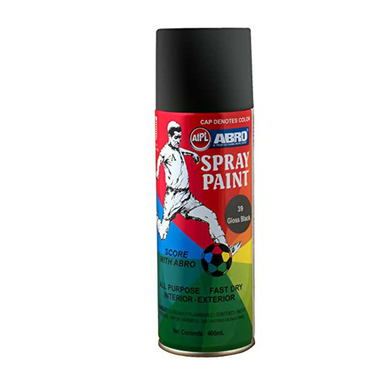 Spray Paint BUROOJ - FLAT Black - 39