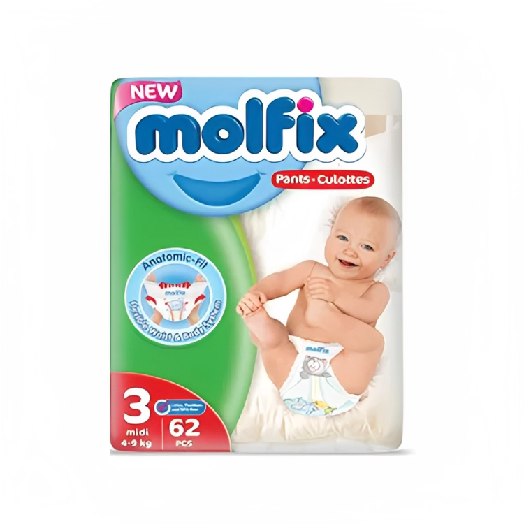 Molfix 3D No.3 Baby Pants 1x62 (P)