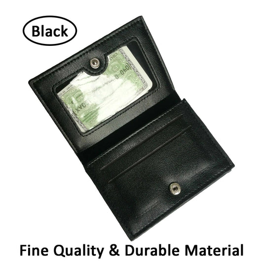 Bifold Wallet for Men Pocket Purse for Cash and Card Holder