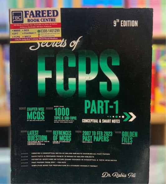Secrets Of Fcps By Dr Rabia Ali 9th Edition - ValueBox